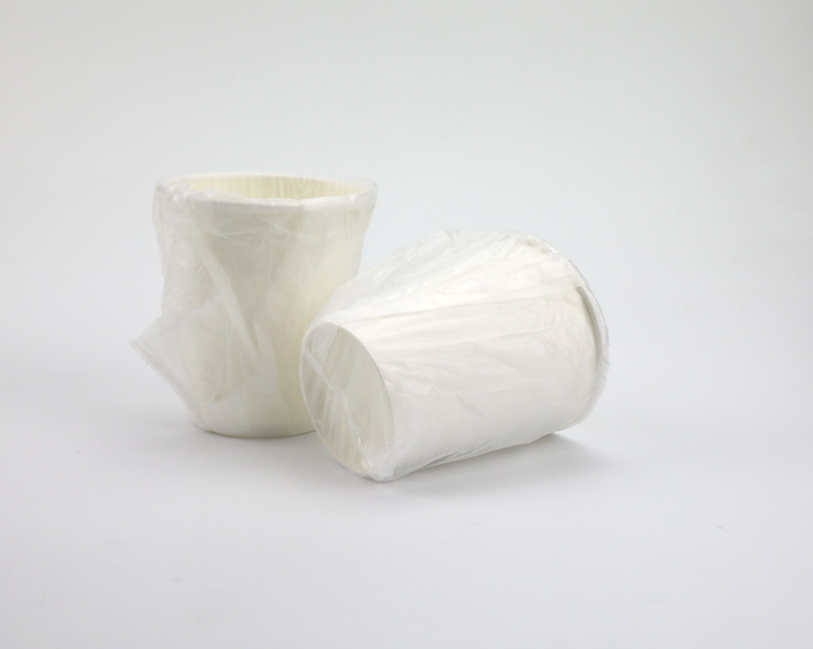 Individually Wrapped Paper Hot Cup, 8 Oz., White, 300/Pack