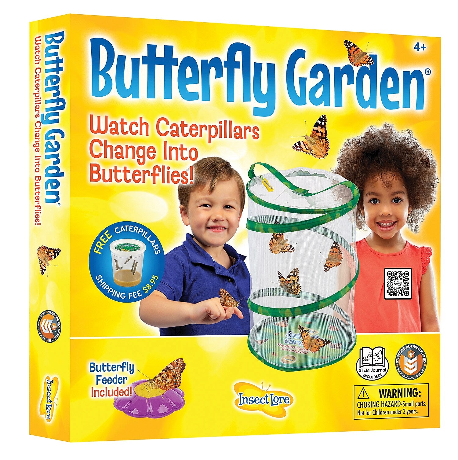 Insect Lore Products Animal Study, Live Butterfly Garden® Kit