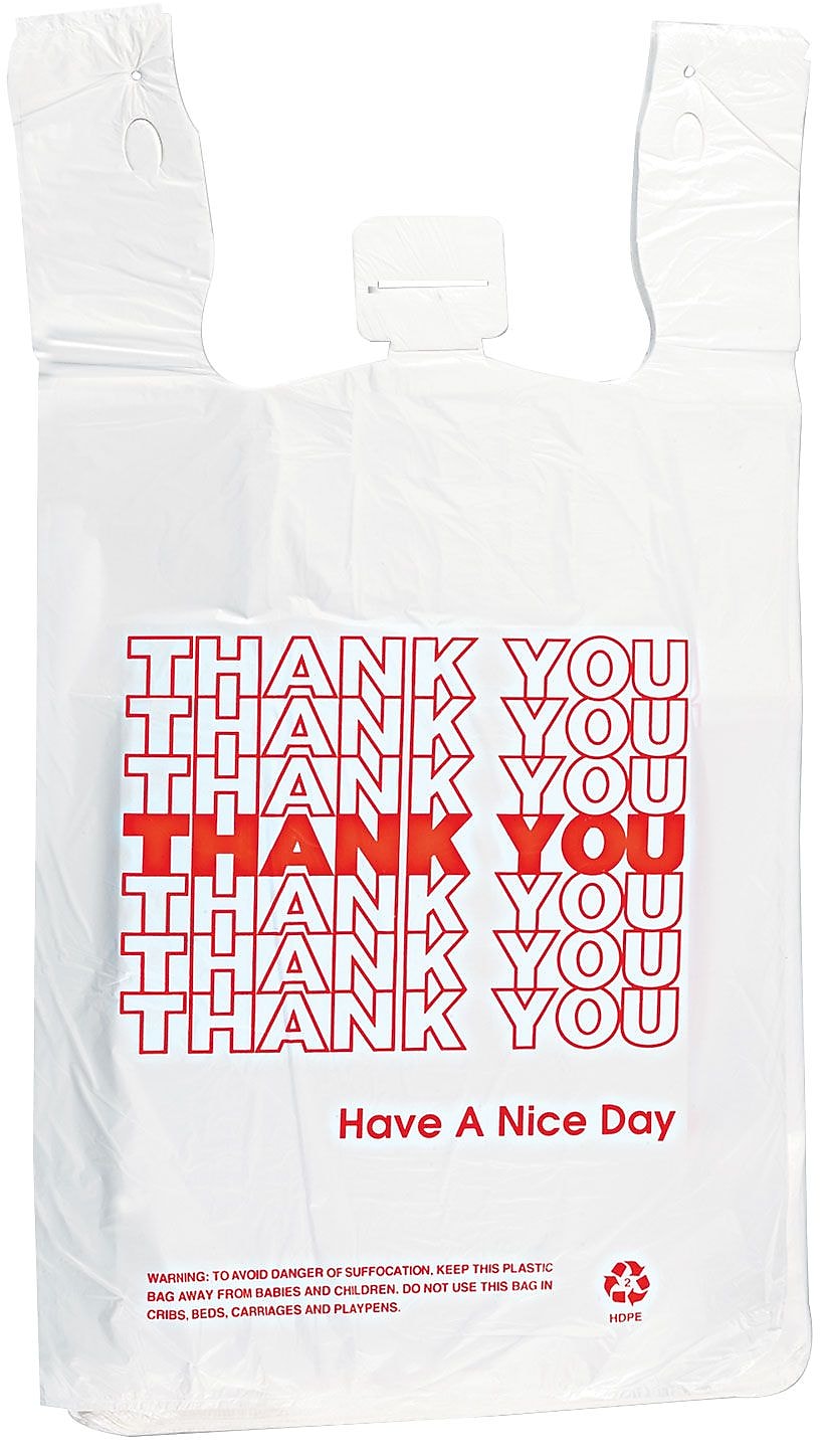 Inteplast ,12 x 7 x 23 T-SACK THANK YOU BAGS