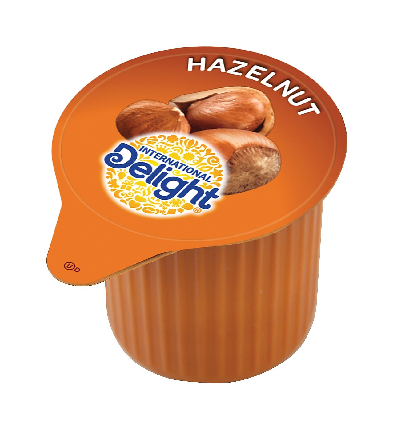 International Delight Hazelnut Dairy Free Liquid Creamer, 0.44 oz., 24/Box