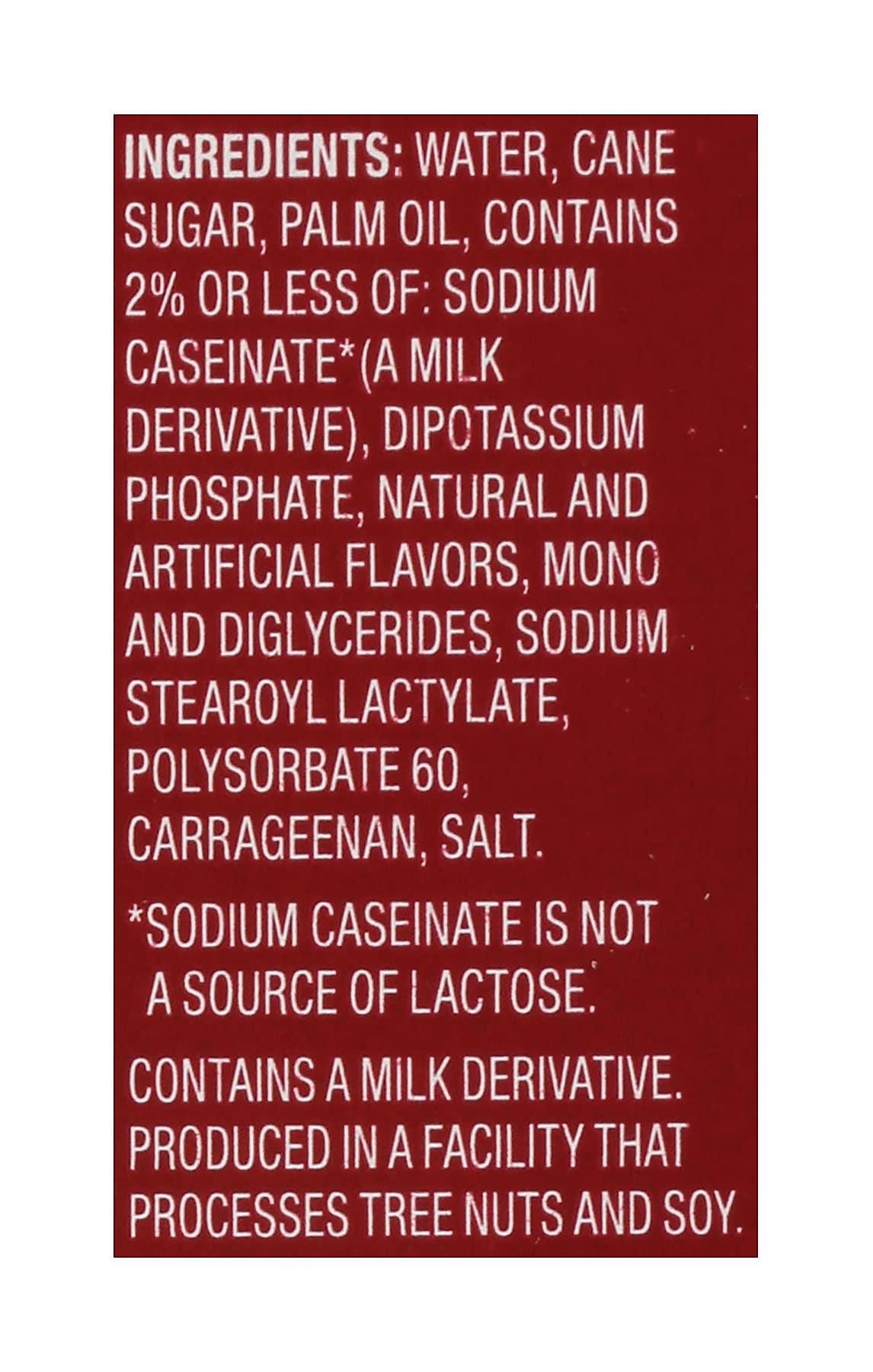 International Delight Hazelnut Dairy Free Liquid Creamer, 0.44 oz., 24/Box