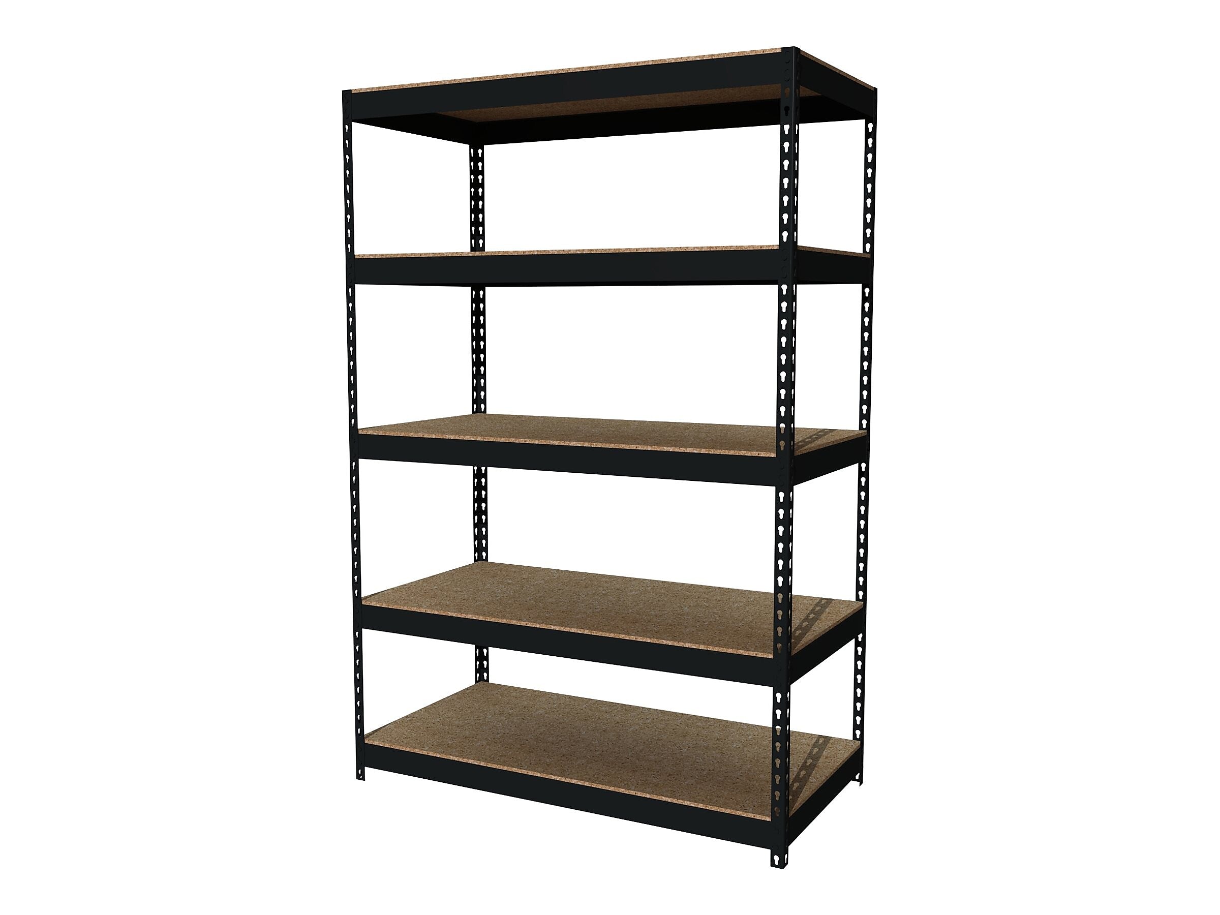 Iron Horse 3800 lb. Rivet Series 5-Shelf Metal Unit, 48