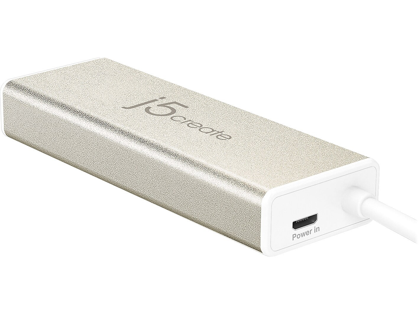 j5create 3-Port USB-C Hub, Silver