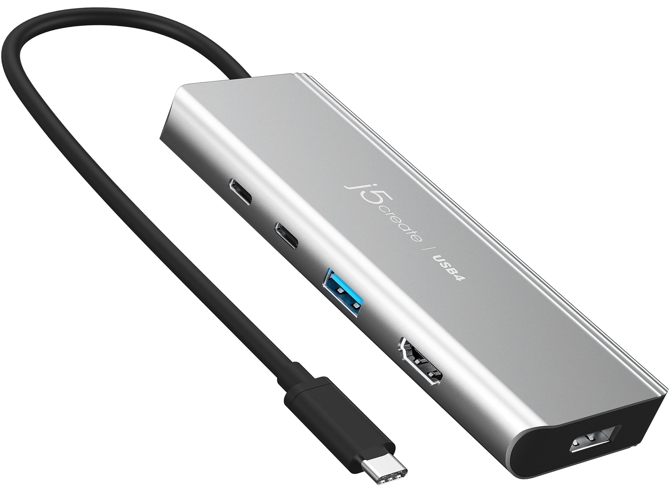 j5create 5-Port USB Type-C Hub, Space Gray