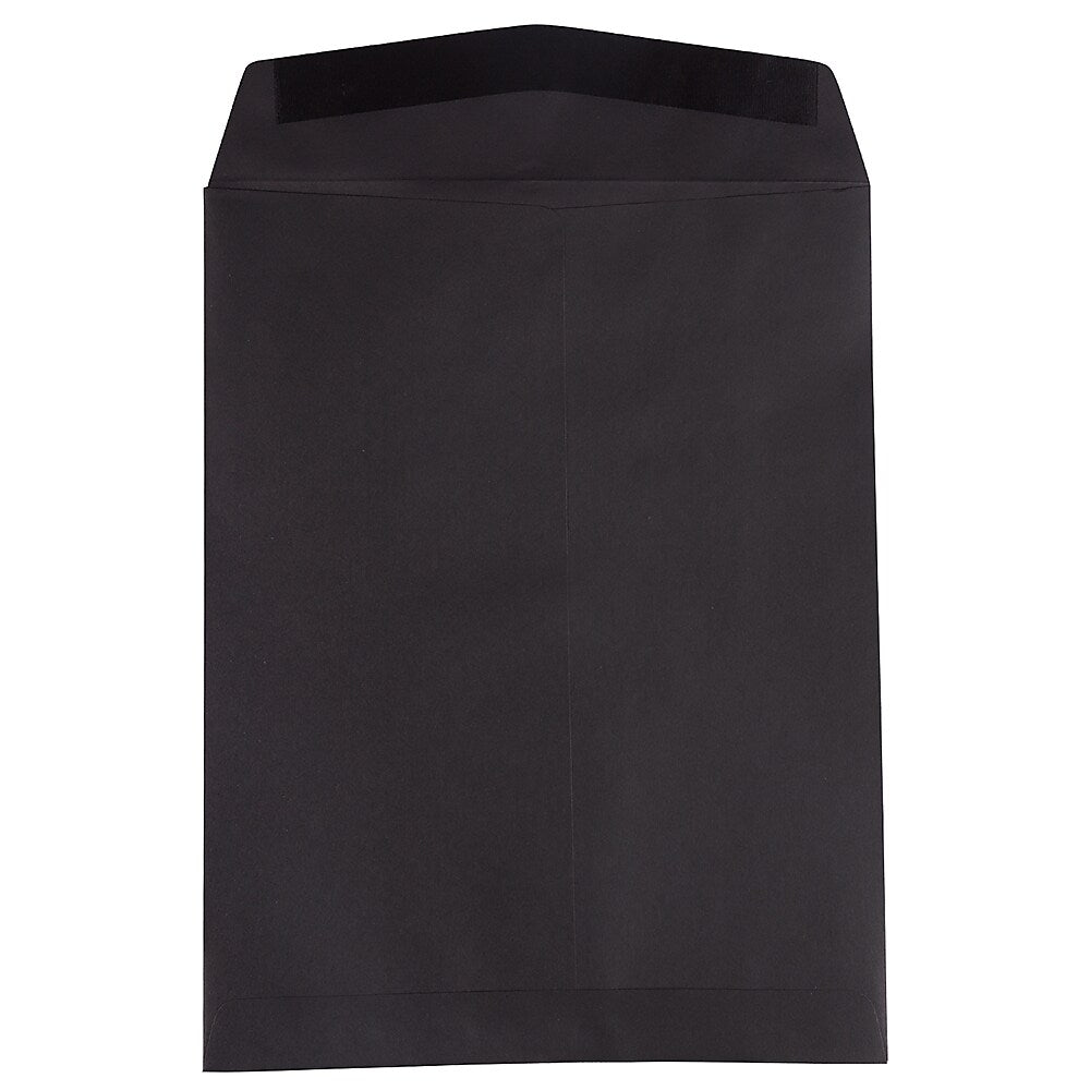 JAM Paper 10 x 13 Open End Catalog Envelopes, Black, 25/Pack