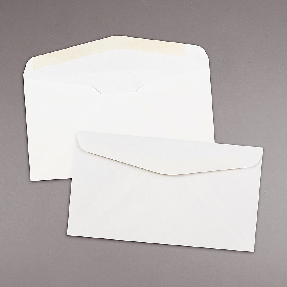 JAM Paper #6 3/4 Business Envelope, 3 5/8" x 6 1/2", White, 500/Box