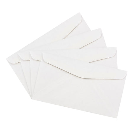JAM Paper #6 3/4 Business Envelope, 3 5/8" x 6 1/2", White, 50/Pack