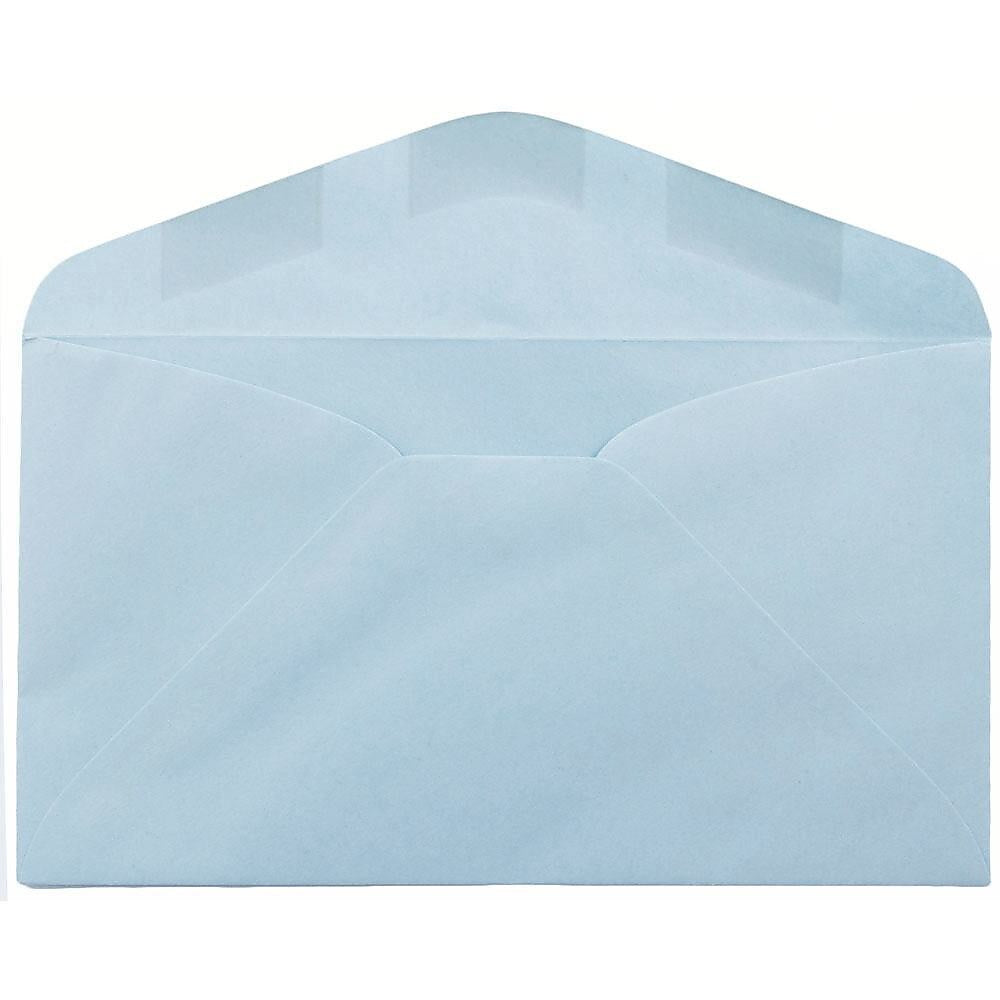JAM Paper #6 3/4 Invitation Envelope, 3 5/8" x 6 1/2", Light Blue, 1000/Carton