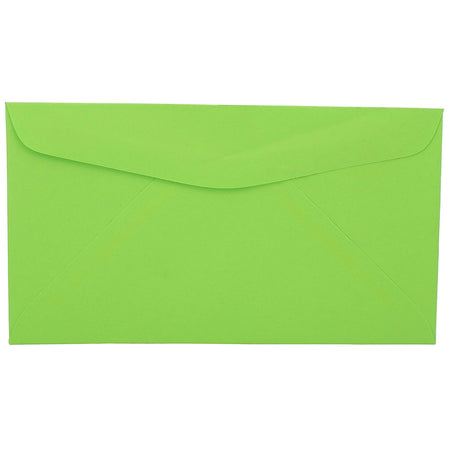 JAM Paper #6 3/4 Invitation Envelope, 3 5/8" x 6 1/2", Light Green, 25/Pack