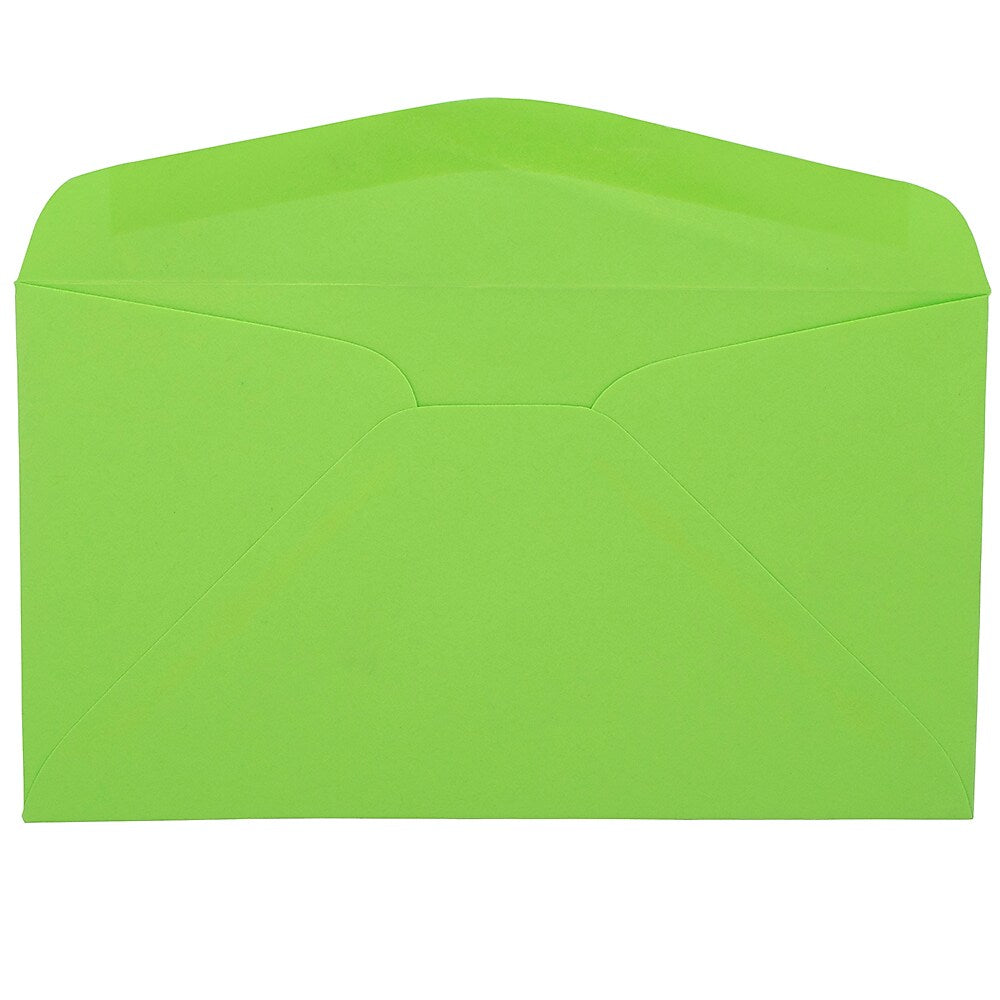 JAM Paper #6 3/4 Invitation Envelope, 3 5/8" x 6 1/2", Light Green, 25/Pack