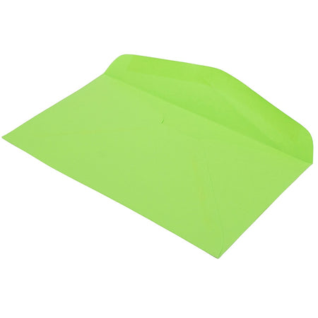 JAM Paper #6 3/4 Invitation Envelope, 3 5/8" x 6 1/2", Light Green, 25/Pack