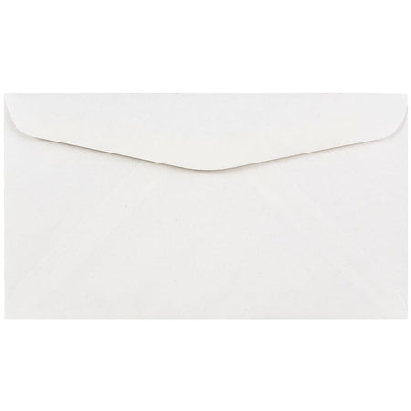 JAM Paper #6 3/4 Invitation Envelope, 3 5/8" x 6 1/2", White, 25/Pack