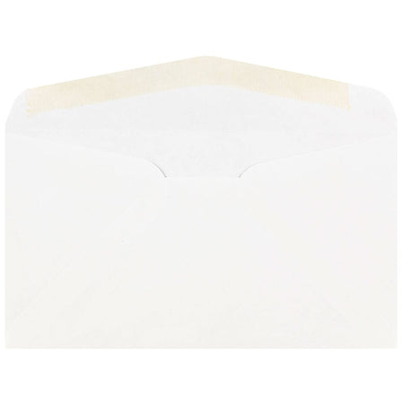 JAM Paper #6 3/4 Invitation Envelope, 3 5/8" x 6 1/2", White, 25/Pack