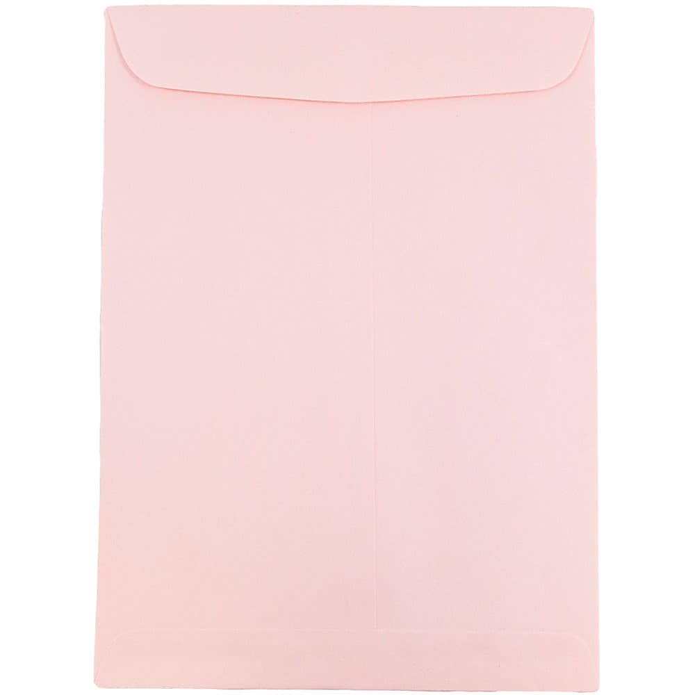 JAM Paper 6" x 9" Open End Catalog Envelopes, Baby Pink, 10/Pack