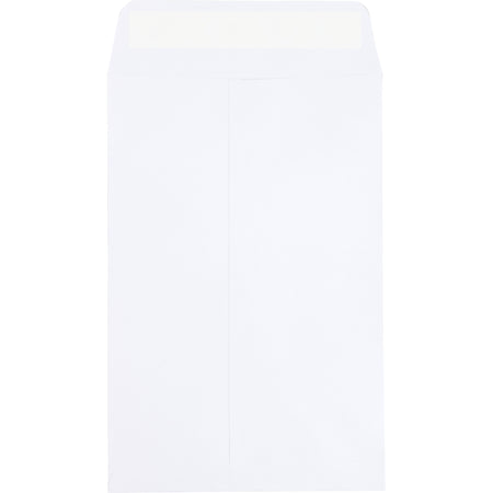 JAM Paper 6 x 9 Open End Envelopes, 28lb, White, 50 Pack