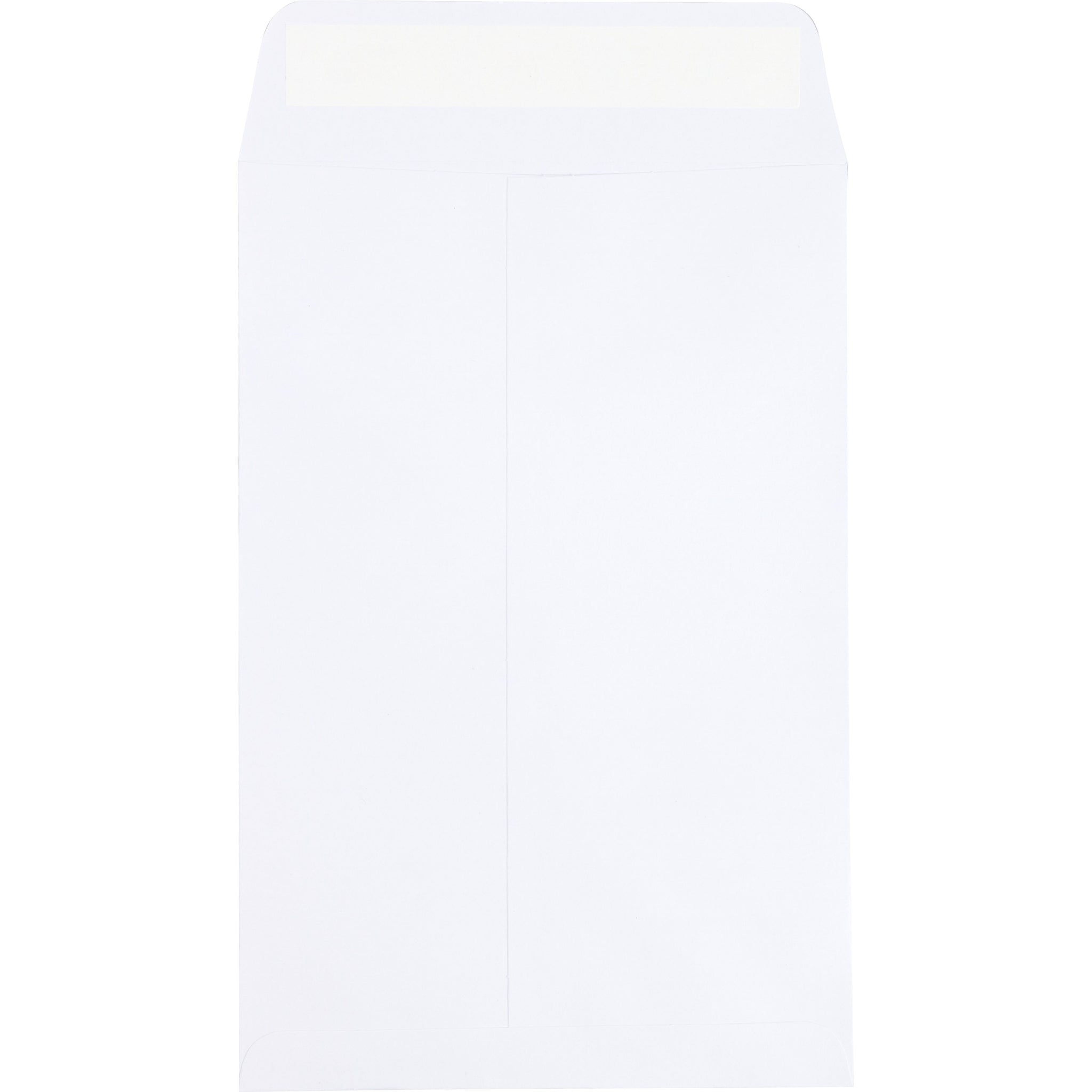 JAM Paper 6 x 9 Open End Envelopes, Peel & Seal, White, 500 Pack