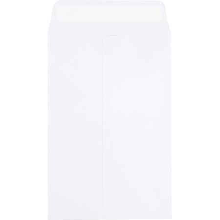 JAM Paper 6 x 9 Open End Envelopes, Peel & Seal, White, 500 Pack