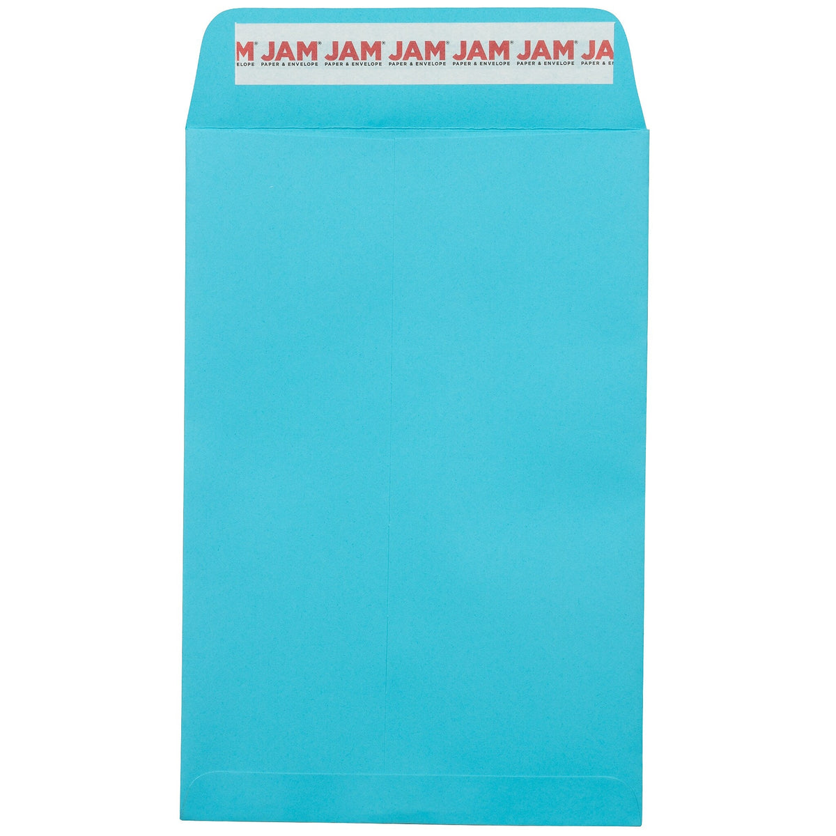 JAM Paper 6 x 9 Open End Envelopes ,Pool , 50 Pack, Blue