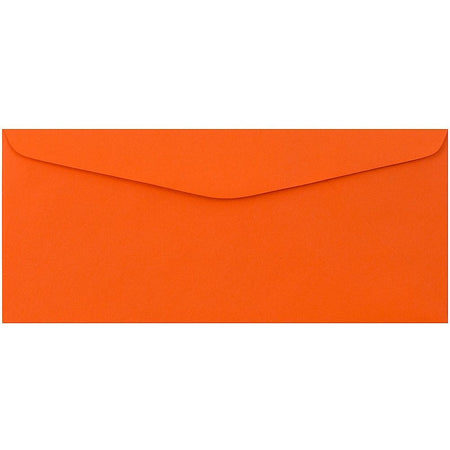 JAM Paper #9 Business Envelope, 3 7/8" x 8 7/8", Orange, 25/Pack