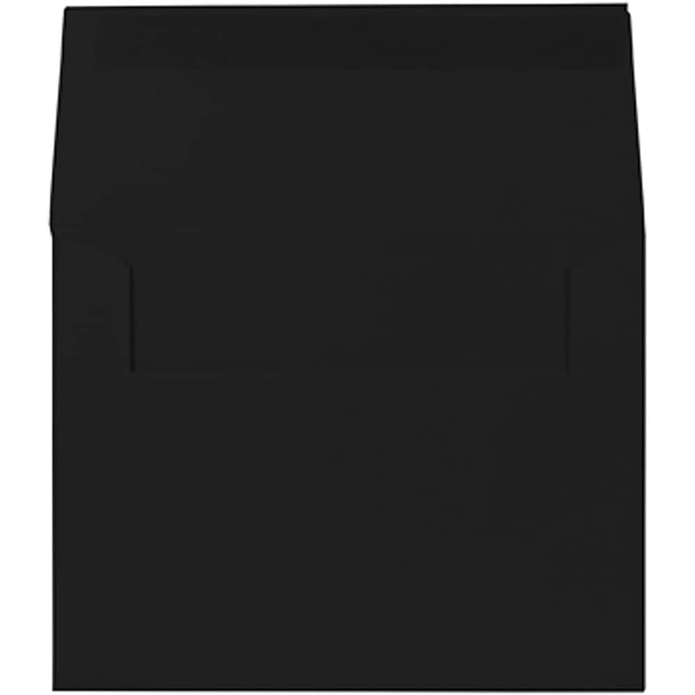 JAM Paper® A2 Invitation Envelopes, 4.375 x 5.75, Black, 25/Pack
