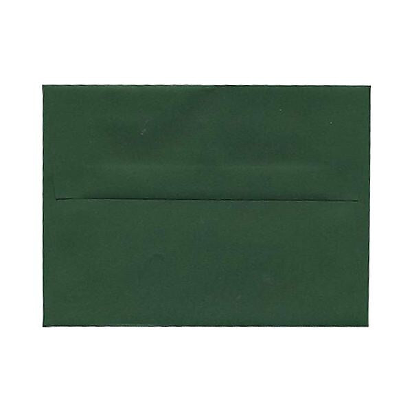 JAM Paper® A6 Invitation Envelopes, 4.75 x 6.5, Dark Green, Bulk 1000/Carton