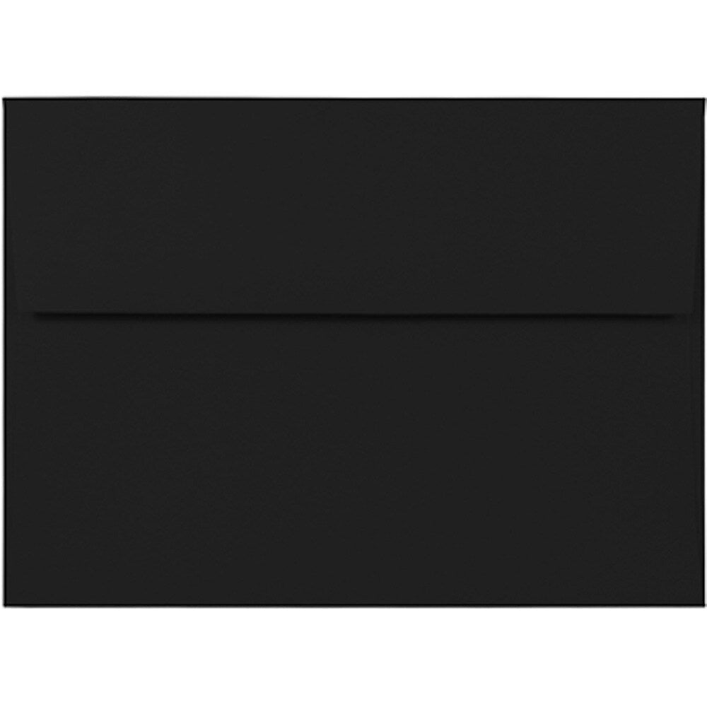 JAM Paper® A7 Invitation Envelopes, 5.25 x 7.25, Black, 25/Pack