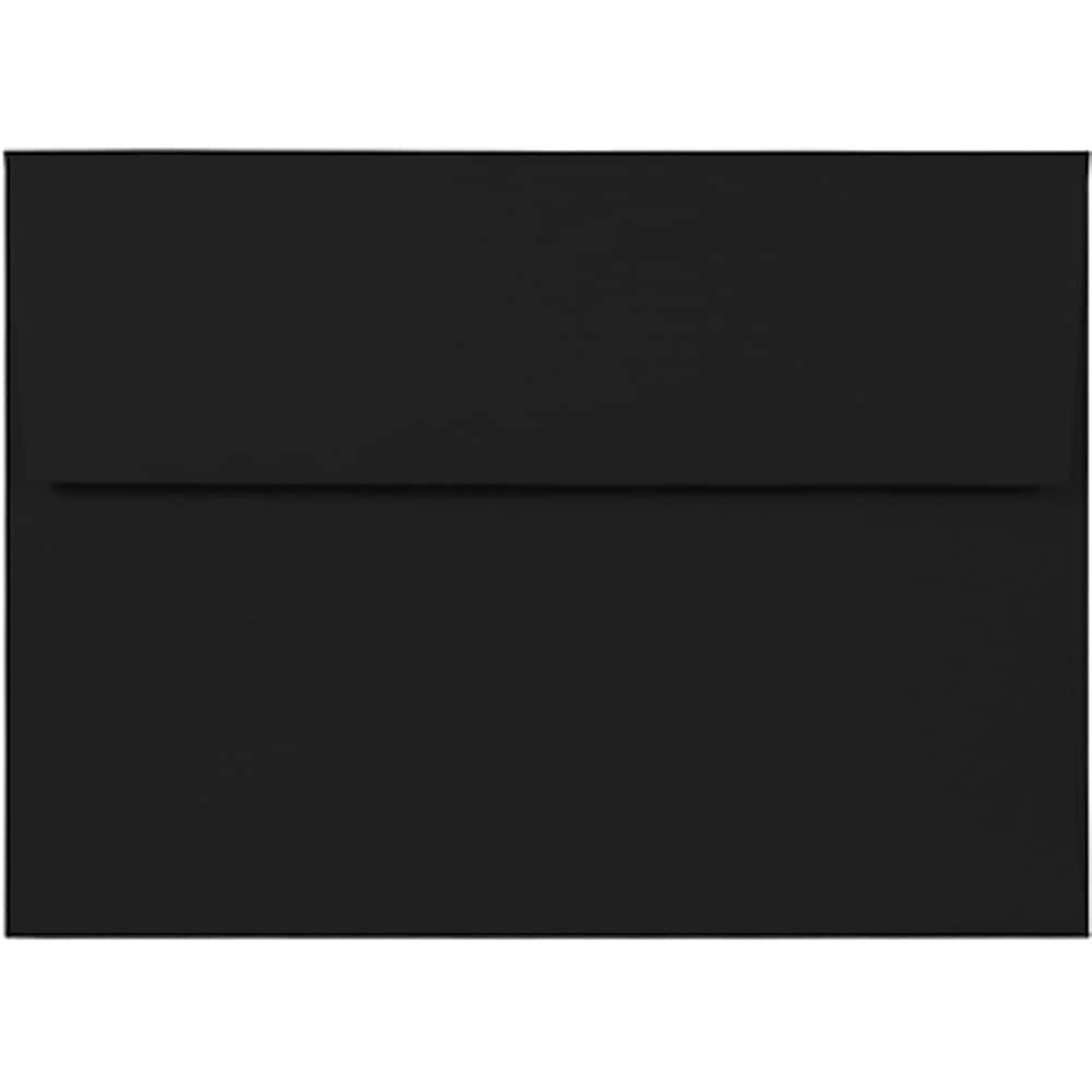 JAM Paper® A7 Invitation Envelopes, 5.25 x 7.25, Black, Bulk 1000/Carton