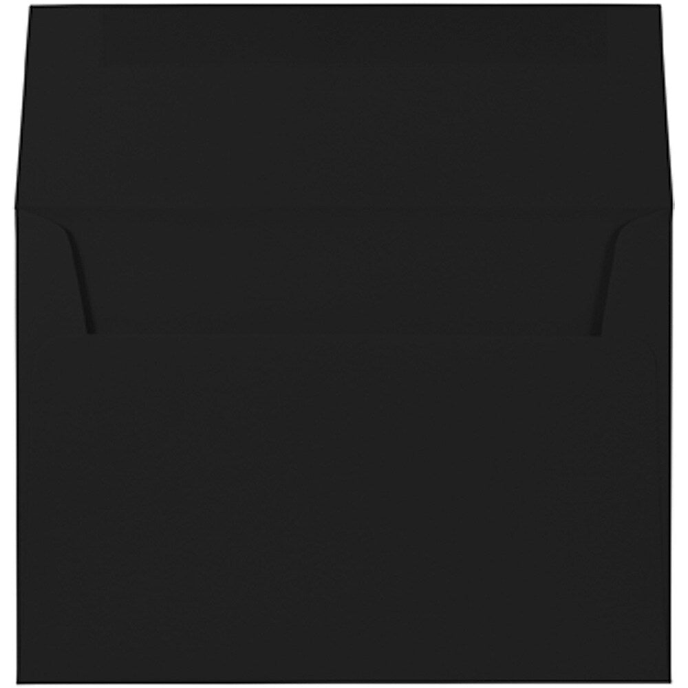 JAM Paper® A7 Invitation Envelopes, 5.25 x 7.25, Black, Bulk 1000/Carton