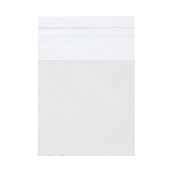 JAM Paper Cello Sleeves with Peel & Seal Closure, 3.25 x 3.25, Clear, 100/Pack