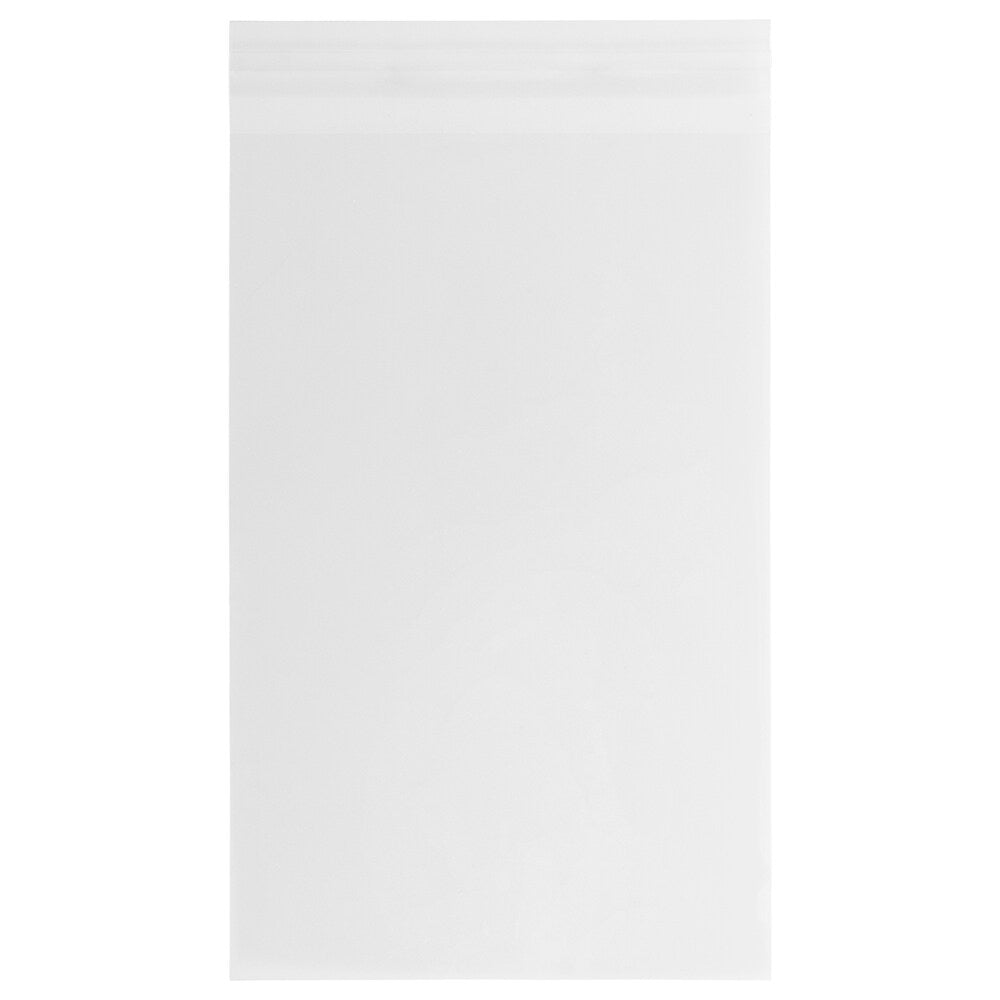 JAM Paper Cello Sleeves with Peel & Seal Closure, 5.9375 x 8.875, Clear, 1000/Carton