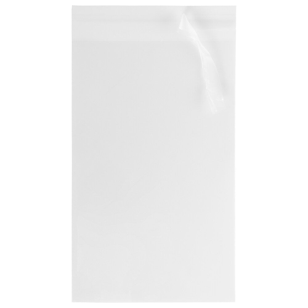 JAM Paper Cello Sleeves with Peel & Seal Closure, 5.9375 x 8.875, Clear, 1000/Carton