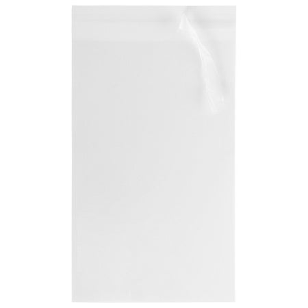 JAM Paper Cello Sleeves with Peel & Seal Closure, 5.9375 x 8.875, Clear, 1000/Carton