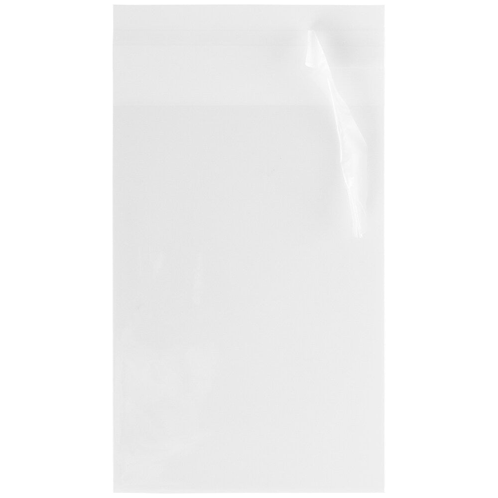 JAM Paper Cello Sleeves with Peel & Seal Closure, A10, 6.25 x 9.625, Clear, 100/Pack