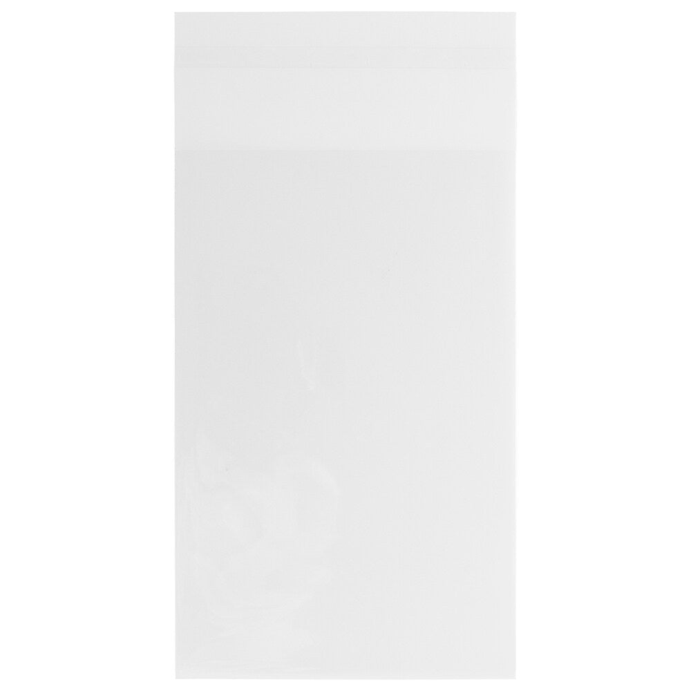 JAM Paper Cello Sleeves with Peel & Seal Closure, A10, 6.25 x 9.625, Clear, 100/Pack