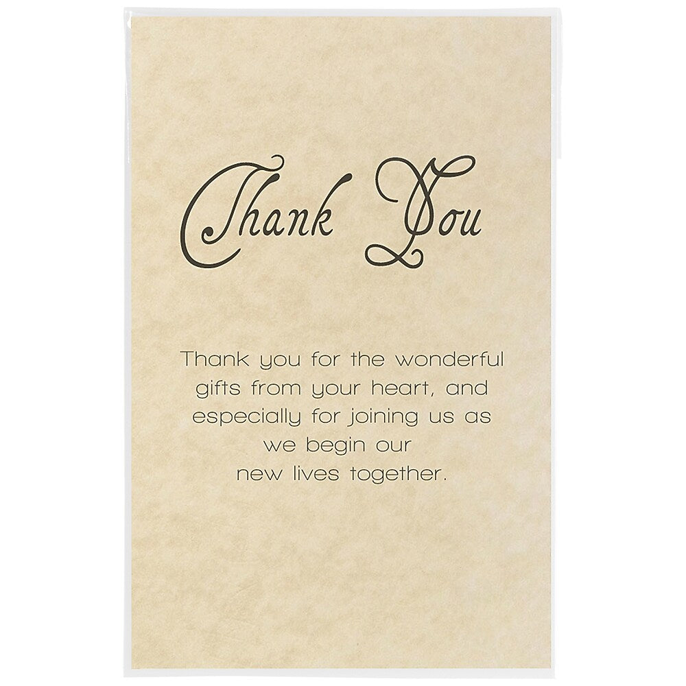 JAM Paper Cello Sleeves with Peel & Seal Closure, A10, 6.25 x 9.625, Clear, 100/Pack