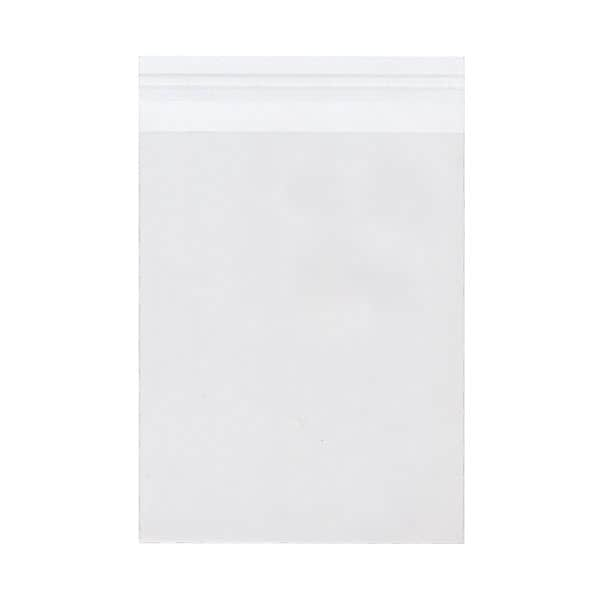 JAM Paper Cello Sleeves with Self-Adhesive Closure, 6.4375 x 8.25, Clear, 1000/Carton