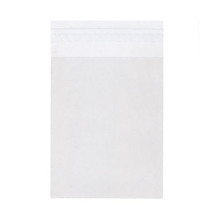 JAM Paper Cello Sleeves with Self-Adhesive Closure, A2, 4.625 x 5.875, Clear, 1000/Carton