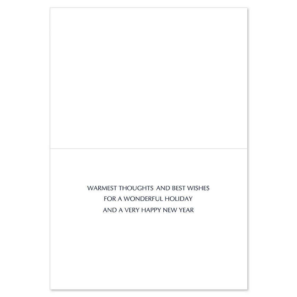 JAM PAPER Christmas Cards & Matching Envelopes Set, 7 6/7