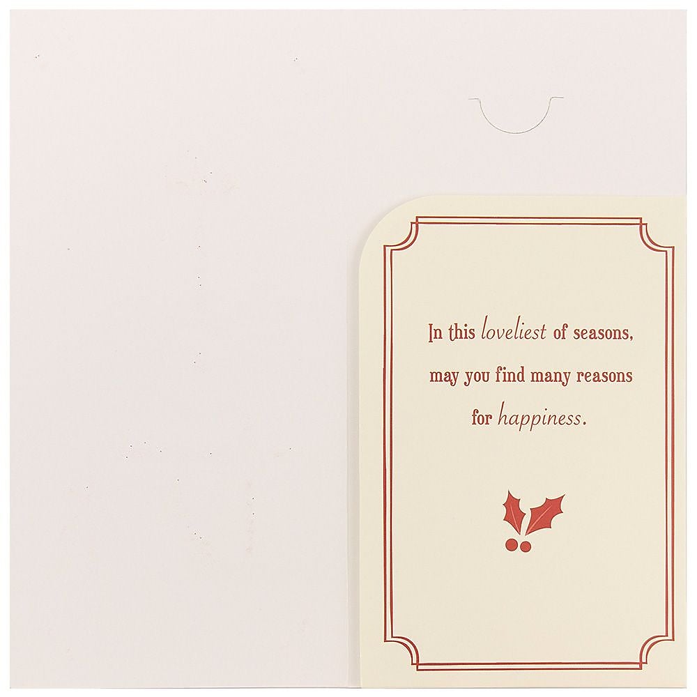 JAM Paper® Christmas Money Cards Set, Seasons Greetings Gifts, 6/Pack