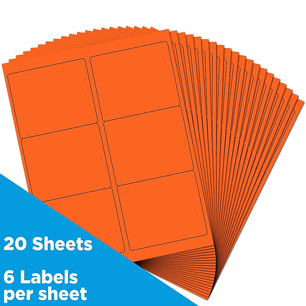 JAM Paper Laser/Inkjet Address Label, 4