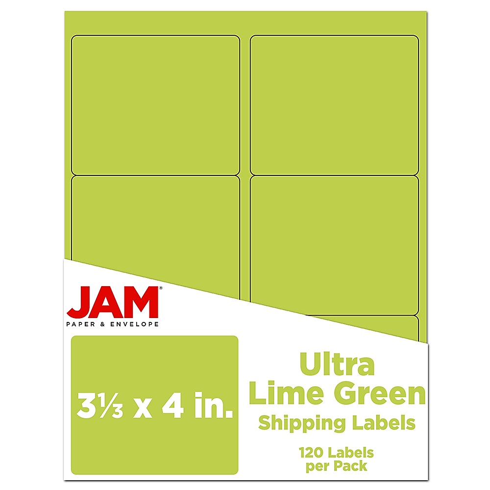 JAM Paper Laser/Inkjet Address Label, 4