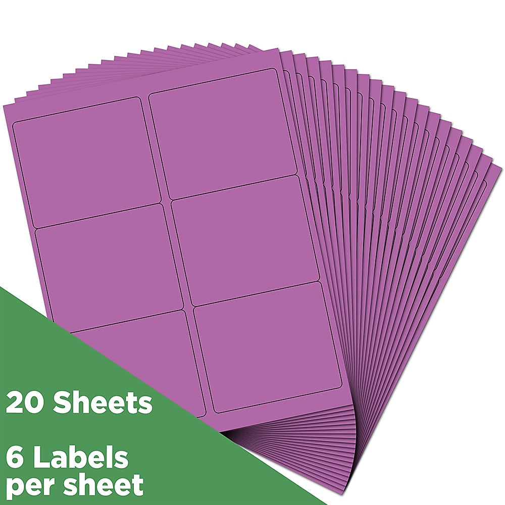 JAM Paper Laser/Inkjet Address Label, 4