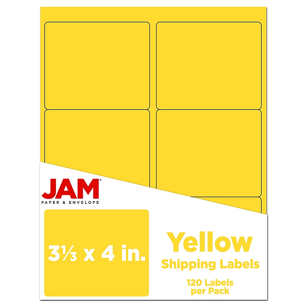 JAM Paper Laser/Inkjet Address Label, 4