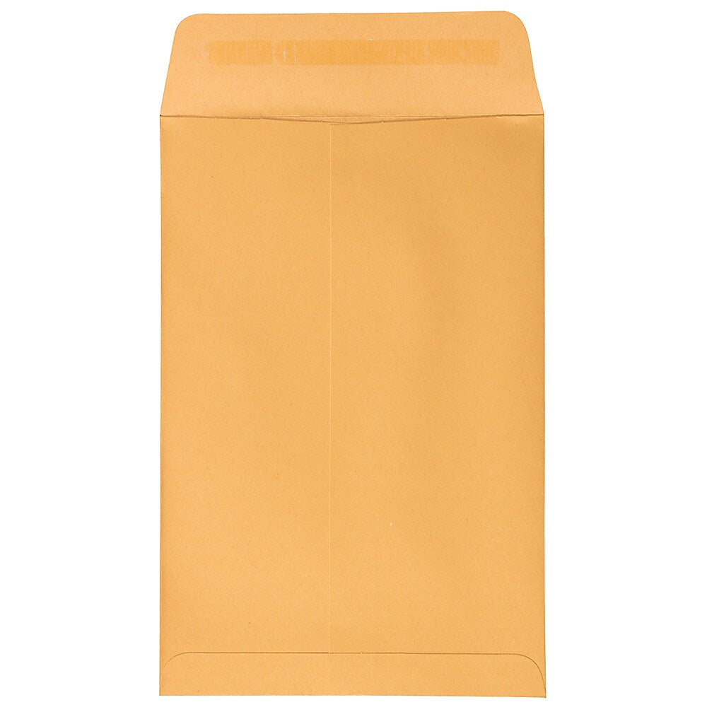 JAM Paper Peel and Seal Open End Catalog Envelope, 6