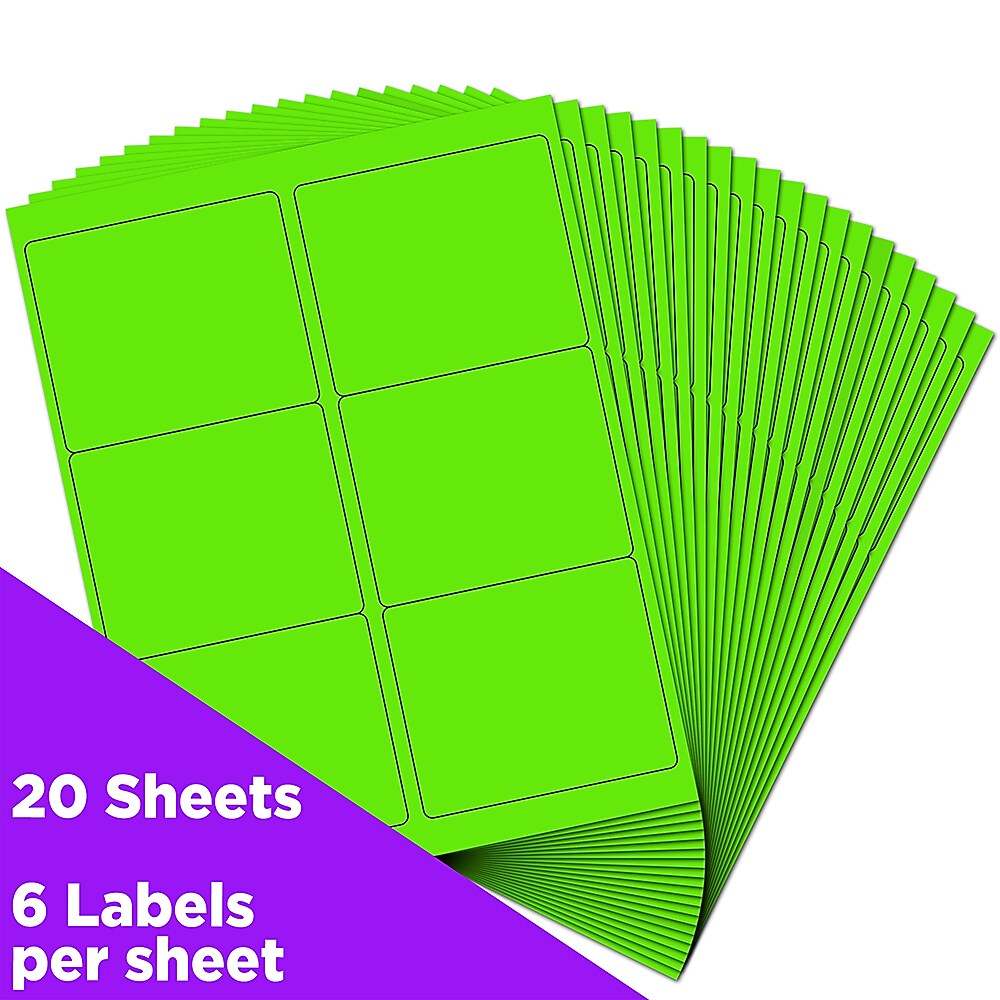 JAM Paper Shipping Labels, 3 1/3
