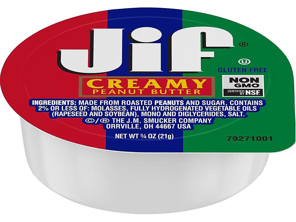 Jif Peanut Butter, 0.75 oz., 200/Carton