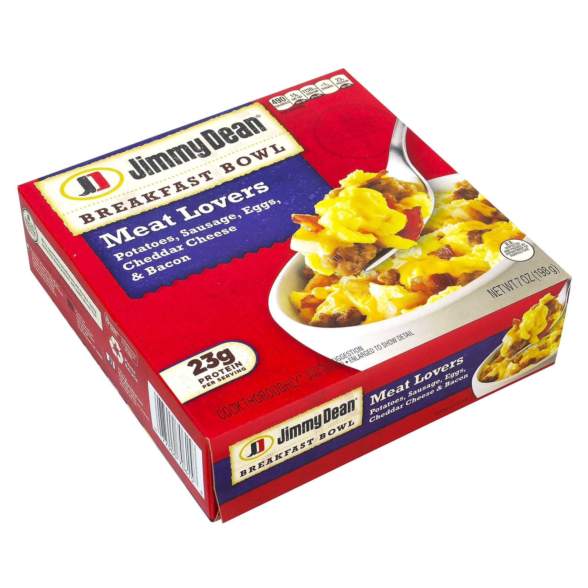 Jimmy Dean Meat Lovers Breakfast Bowl, 3.5 lbs, 8/Pack