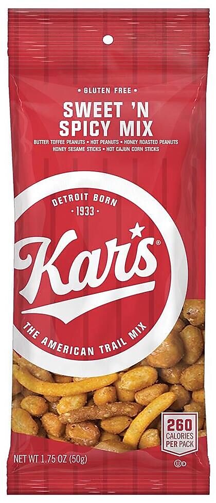 Kar's Variety Trail Mix, 1.75 oz., 24 Bags/Pack