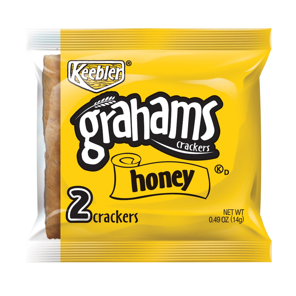 Keebler Honey Graham Crackers, .49 oz., 200/Carton