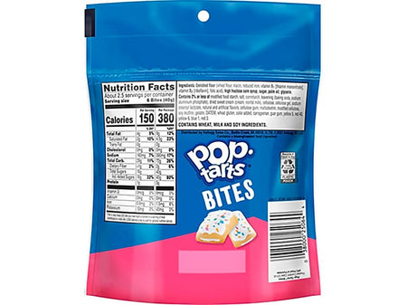 Kellogg's Pop-Tarts Bites Confetti Cake Toaster Pastries, 3.5 oz., 6/Carton